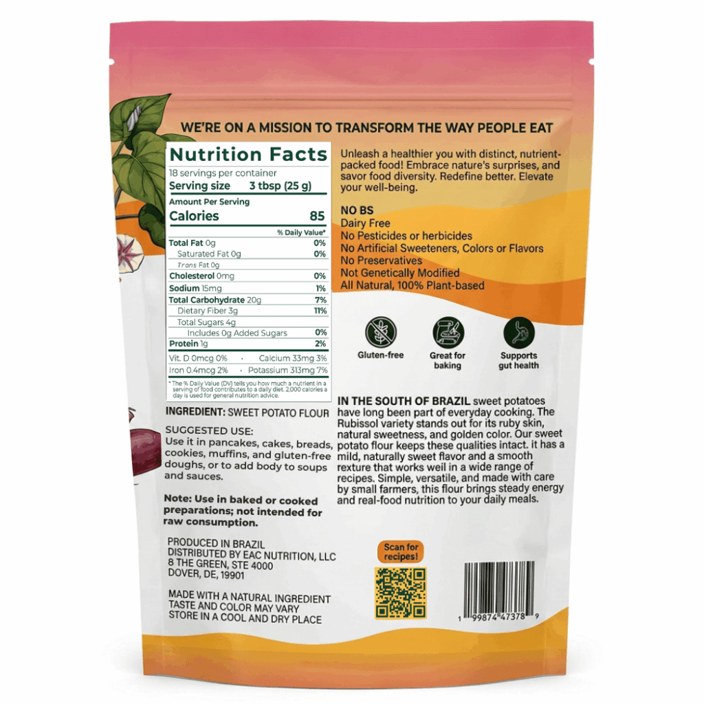 EN US BACK Sweet potato