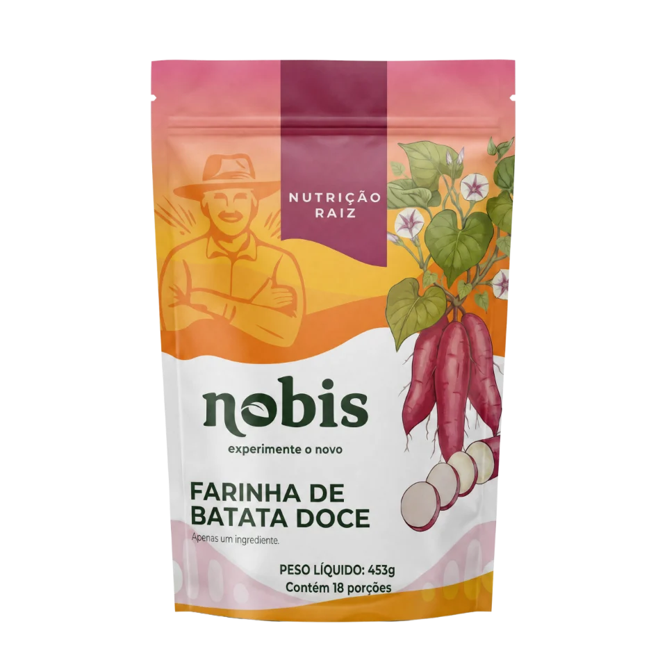 nobis farinha de batata doce