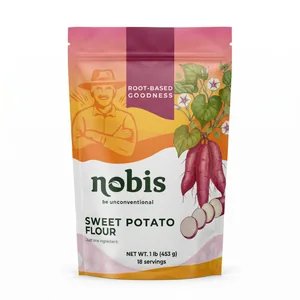 Nobis Rubissol sweet potato flour pouch